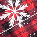 MNLYBABY Christmas Pajamas Set Women Set Long Sleeve Sleepwear Button Down 2 Piece Pjs Christmas Party Loungewear Nightwear (Red, S)