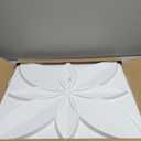 WOWSTAR 12-Pack 24"x24" Drop Ceiling Tiles, Waterproof Glue Up Ceiling Decor, White