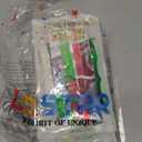 LOLStar Christmas Party Decorations, 2 Pack Christmas Pattern Foil Fringe Curtains 3.3 X 6.6 ft Red Silver Green Metallic Tinsel Photo Backdrop Streamers for Xmas Ugly Sweater Party Photo Booth Props