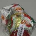 Electric Santa Climbing Rope Decoration, Climbing Santa with Music, Battery Operated Climbing Santas Claus, Funny Musical Christmas Tree Ornament, Holiday Decoration Gift (1 pc)