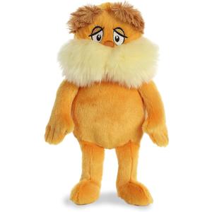 Aurora Whimsical Dr. Seuss The Lorax Stuffed Animal - Officially Licensed Plush for Imaginative Play - Perfect for Kids and Adults - Orange 11 Inches