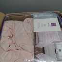 Lush Decor Belle Comforter Twin XL Size 3 Piece Set Blush - Twin Dorm Bedding Set - Pink Comforter - Coquette Dorm Decor - College Essentials