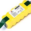 HT TopHinon 3000mAh 14.4V Ni-MH Vacuum Cleaner Battery for iRobot Roomba 500 510 520 530 532 535 540 545 550 552 555 560 562 570 580 581 585 595 600 610 620 630 650 660 700 760 770 780 790 800 870 880