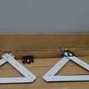 3 Piece Bed Rails for King Size Bed, No-Drill Needed Baby Bed Rail Guard for Toddlers with Height Adjustable, Thickened Child Safety Side Railing Guards/Bedrail for Kids, White/Grey, 74.8x78.7x78.7in, 3 Sides King - No Nail