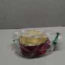 Yungyan Velvet Ribbons with Gold Edge Felt Ribbon Gift Bow Wrapping Ribbon Waterproof for Handmade, Home Decor, Gift Wrapping, Wreath DIY Crafts, Christmas Tree(Red Gold,4 Inch X 35 Yards)