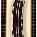 N Code 55 Nickel Silver 12.5" Radius Full Section Track (6) Atlas Trains