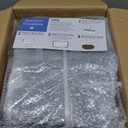 3 Ft Bean Bag Chair, Memory Foam Bean Bag Chairs for Adults with Filling, Round Bean Bag Sofa with Filler Included, Beanbags with Soft Dutch Velvet Fabric, 3 Foot, Dark Grey