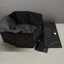 HINIHAO Hat Box for Travel and Storage, Collapsible Cowboy Cap Organizer Case for Closet with Handles, Hat Storage Box for Women and Men