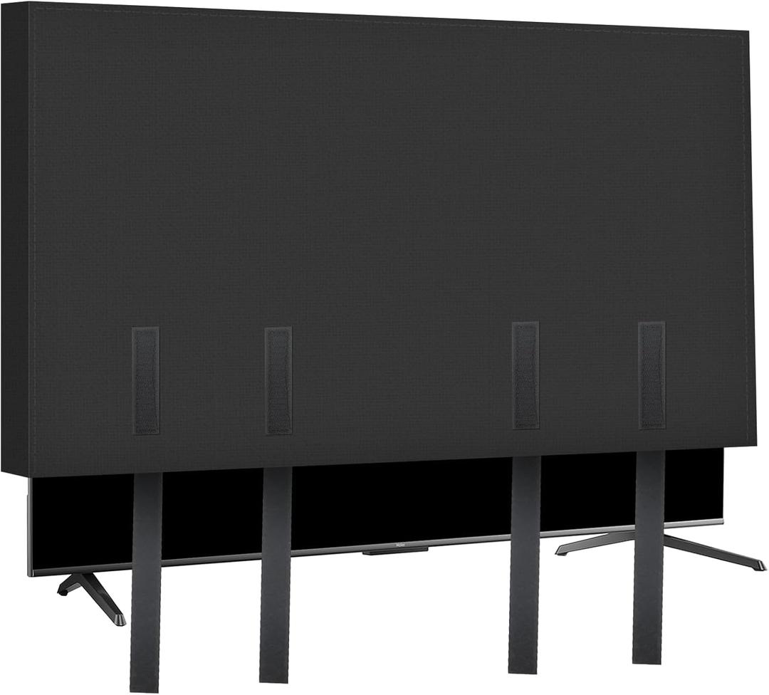 TV Moving Box for 7075 TVs  Heavy-Duty Moving & Storage Dust-Proof, Scratch-Resistant TV Moving Cover with Securing Strap for Home Renovation, Furniture