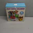 Hapinest Rotating Art Supply Organizer - Crayon, Marker & Pencil Storage Solution for School Teachers & Classroom Crafts - Rotating Desk Organizer Caddy