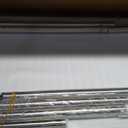 Open Base Stainless Steel Work Table with Backsplash, 24x48 Inch