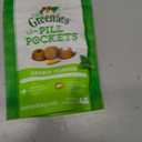 Greenies Feline Pill Pockets for Cats Natural Soft Cat Treats, Catnip Flavor, 1.6 oz. Pouch (45 Treats) (EXP 01/26/29)
