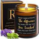1 Pack R Candle Lavender And Sage 100% Soy Wax 9oz