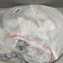 Crib Tent - Crib Net to Keep Baby in, Stop Baby from Climbing Out of Crib, Pop Up Crib Tent with Durable Breathable Net Double Zipper Strong Rods Installation Convenience (Large, Gray)