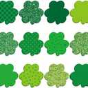 600 Sheets St Patrick's Day Sticky Notes, Lucky Shamrock Notepads Irish St. Patrick's Day Memo Pads for Home Office School Party Supplies