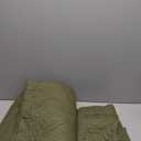 Cmfshape King Bedspread 106"x96", 3 Piece King Quilt with 2 Shams, Lightweight Olive Green Quilt Set for All Season, Modern Coin Pattern Bedding Set