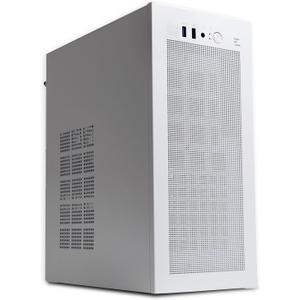 Zalman CUBIX Compact Mini Tower mATX ITX PC Case, Micro-ATX/Mini-ITX/DTX, SFF Small Form Factor SFX HTPC Computer Chassis, USB 3.0, White