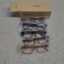 Gaoye Professional Reading Glasses for All Day - Computer Readers with Blue Light Protection - Value Pack (Dawn Stones)