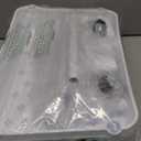 Calmootey 3-Tier Rolling Utility Cart with Drawer, Multifunctional Storage Organizer with Plastic Shelf & Metal Wheels, Storage Cart for Kitchen, Bathroom, Living Room, Office, White