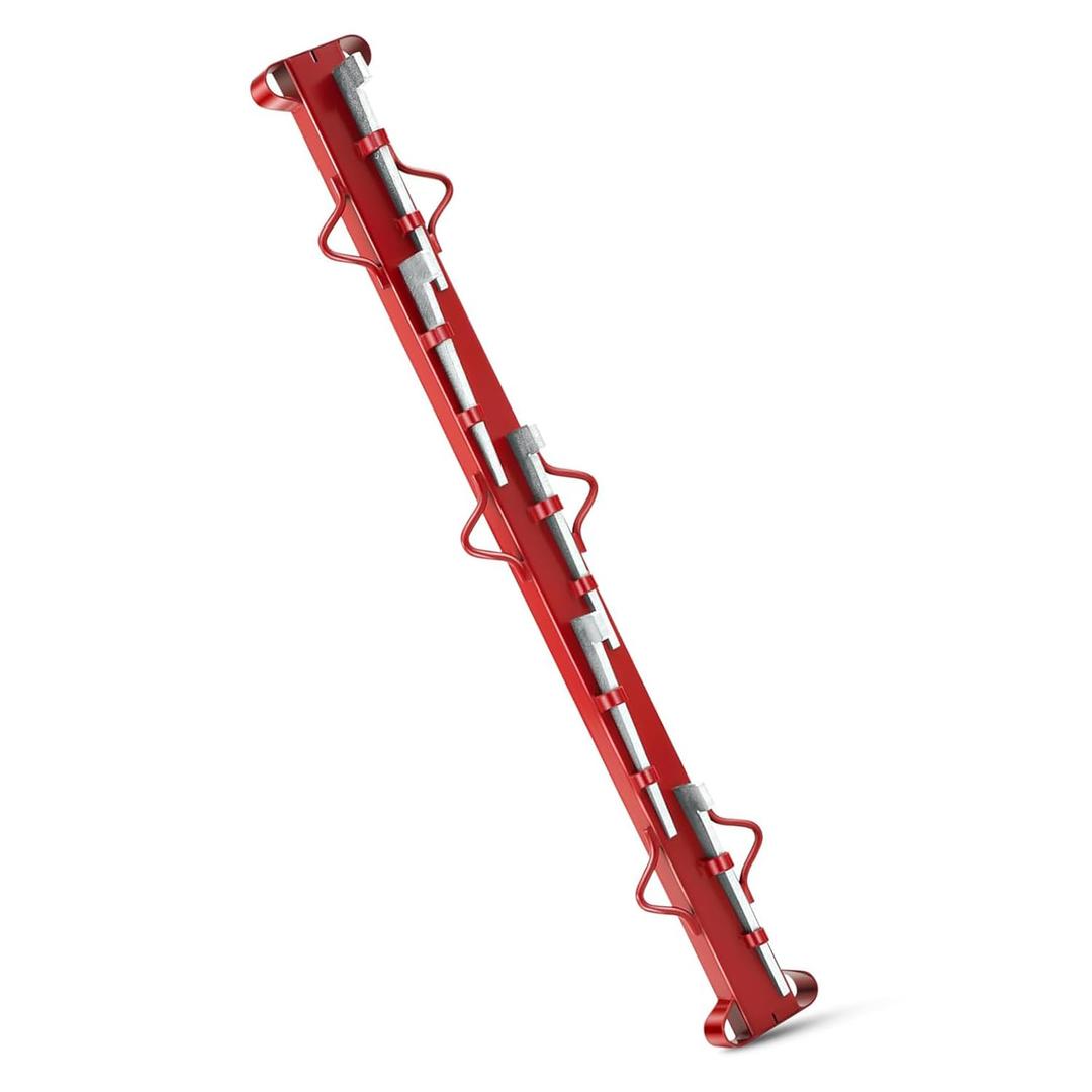 4ft Woven Wire Fence Stretcher Bar Chain Link Fabric Fence Stretcher with 5 Wedges Steel Woven Wire Stretcher