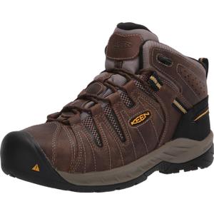 Keen Utility Men's Flint 2 Mid Height Steel Toe Work Boots, 9D M