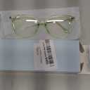 Gaoye Blue Light Blocking Glasses - Trending Round TR90 Frames, Metal Arms, UV400 Protection - Matching Soft Case