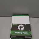 KAISA Legal Pad Writing Pads,Wide Ruled, 8.5"x11.75" Wide Ruled, 56GSM Paper Notepads, 12pads (White 24pad, 8.5x11.75inch)