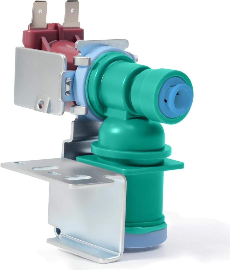 W10498990 WPW10498990 Refrigerator Water Inlet Valve Replace W10238100 W10342318 2188784 2210515 2219594 PS11755669 AP6022336 K-77999-AM IMV-990, W10498990 Valve Compatible with Whirlpool Kenmore