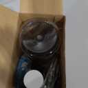 Dandat 32 oz Plastic Long Neck Bottles with Pourer and Caps Plastic Juice Pour Bottles with Stainless Steel Pourer Tapered Spout for Juice(Silver,4 Pcs)