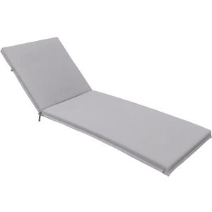 Outdoor Chaise Lounge Chair Cushion 76 x 22.8 x 2.4 Inches Waterproof Replacement Cushions for Outdoor Patio Furniture Pool Lounge