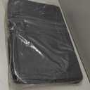 HOB4U Back Seat Extender for Dogs, PU Leather Dog Car Seat Cover for Back Seat with Hard Bottom, 100% Waterproof, Scratch Proof and Anti Slip Dog Hammock for Cars and SUVs, Holds 400 lbs (Large, full-black)