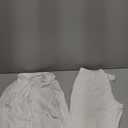 Amazon Essentials Women's Long Sleeve Cotton Modal Pajama Set, Loungewear with Full-Length Bottom, White, Medium