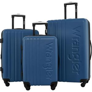 Wrangler Quest Luggage Set, Vallarta Blue, 3 Piece Set (30"/26"/22")