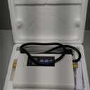 3KW Electric Tankless Water Heater, 110V High Efficiency, On-Demand Hot Water, Eco & Quiet, with Smart Digital Display (110V White)