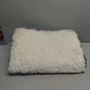 Soft Shag Runner Rug 2x6 for Bedroom, Fluffy Plush Throw Area Rug Non Slip for Bedside Dorm Hallways, Washable Long Runners for Couch Closet Nursery Living Room, Cream White