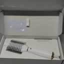 T3 AireBrush One Step Smoothing and Volumizing Hair Blow Dryer Brush, for Fast Drying and Styling with Multiple Heat and Speed Settings, Ceramic and Cool Shot (Oval, White/Rose Gold)