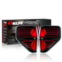 OKLPF Rear Brake Tail Light Compatible With 2009 2010 2011 2012 2013 2014 Ford F150 F-150,Replace Red Taillight Assembly Red Smoked Tail light,Included A Luxurious Box,Driver and Passenger Side