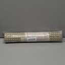 YDKGL Kitchen Rugs Mat Non Slip Washable, Super Absorbent Kitchen Mats for Floor, Rubber Backing Soft Braided Standing Floor Mats Sink Mat Runner Rug, Easy to Clean and Maintain, Brown 17"x30"