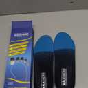Plantar Fasciitis Insoles for Men Women - Orthotics Inserts, Shoe Insoles Arch Support Flat Feet Inserts Work Boot Insole (Mens 10-10 1/2 | Womens 12-12 1/2) (Blue)