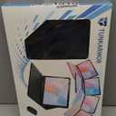 for iPad 9th / 8th / 7th Generation 10.2 inch & iPad Air 3rd Gen & iPad Pro 10.5 inch Case with Keyboard 7 Color Backlit - Built in Pencil Holder with Mouse (Black)