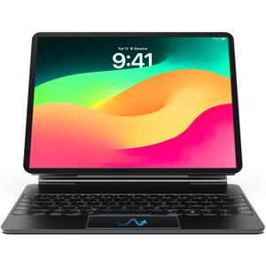 Siamide iPad Air 13 inch Case Keyboard  Magnetic Keyboard Case for 2025 iPad Air 13(M3 2025 / M2 2024) and iPad Pro 12.9 (6th, 5th, 4th, 3rd Gen), with Multi-Touch Trackpad, Floating Cantilever Stand