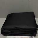 XL Dog Seat Cover for Truck, Waterproof Dog Floor Hammock for Crew Cab Trucks with Mesh Window, Heavy Duty Scratch-Proof Back Seat Cover Protector for F150 (Black)