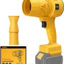 Electric Leaf Blower Cordless for Dewalt 20v Max Battery, Handheld Leaf Blowers for Lawn Care, Blowing Leaves Dust, Turbo Jet Blower Car Dryer, Battery Powered Mini Leaf Blower(Battery Not Included)