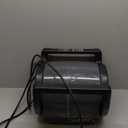 Lasko High Velocity Fan, 15", 375 CFM, Professional Utility Pivoting Blower Fan with 3 Speeds, 2 Accessory Outlets, 120V, Black, Model U15617