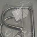 Extreme Max 5001.5763 Deluxe Chrome Motorcycle Wheel Chock - 5.5" Wide