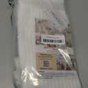 OIAHOMY Woven Basket, Gift Basket Empty with Gift Bags and Ribbons, Rope Baskets for Baby Showers, Storage Baskets with Handles for Nursery, Pet Toy Organizer - White (Medium: 13.5L*10W*6H)