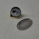 5190512 Boat Horn 316 Stainless Steel Concealed Flush Mounting Marine Boat Horn Sound up to 125dB,With Mounting Screws
