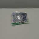 Best Pet Supplies Voyager Step-in Air Harness - All Weather Mesh, Reflective, No Pull Harness for Dogs, Cats - Secure with Hook & Loop Fastener, Buckle, Double D-Rings - Blue/Black Trim, M