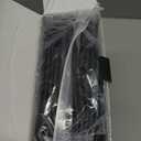 Grounding Mat for Bed,Energy Mat Grounding Pad for Sleeping, Relieve Stress,Improves Sleep,Anti-Static Mat,Anti-Slip Ground Mattress with 15 Feet Cord and Test Pen (Black,King Size:74.69"x26.5")