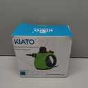 Kiato Handheld Steam Cleaner, 10 in 1 Hand Held Steamer for Cleaning, Portable Pressurized Steamer for Home Use, Bathroom, Mini Steam Cleaners for Upholstery Furniture Sofa Couch Floor Tile Grout Car